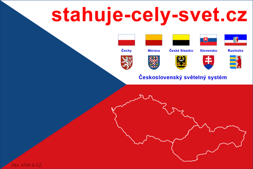 Vlajka n�rod� odkud poch�z� sv�teln� syst�m andele-nebe.cz